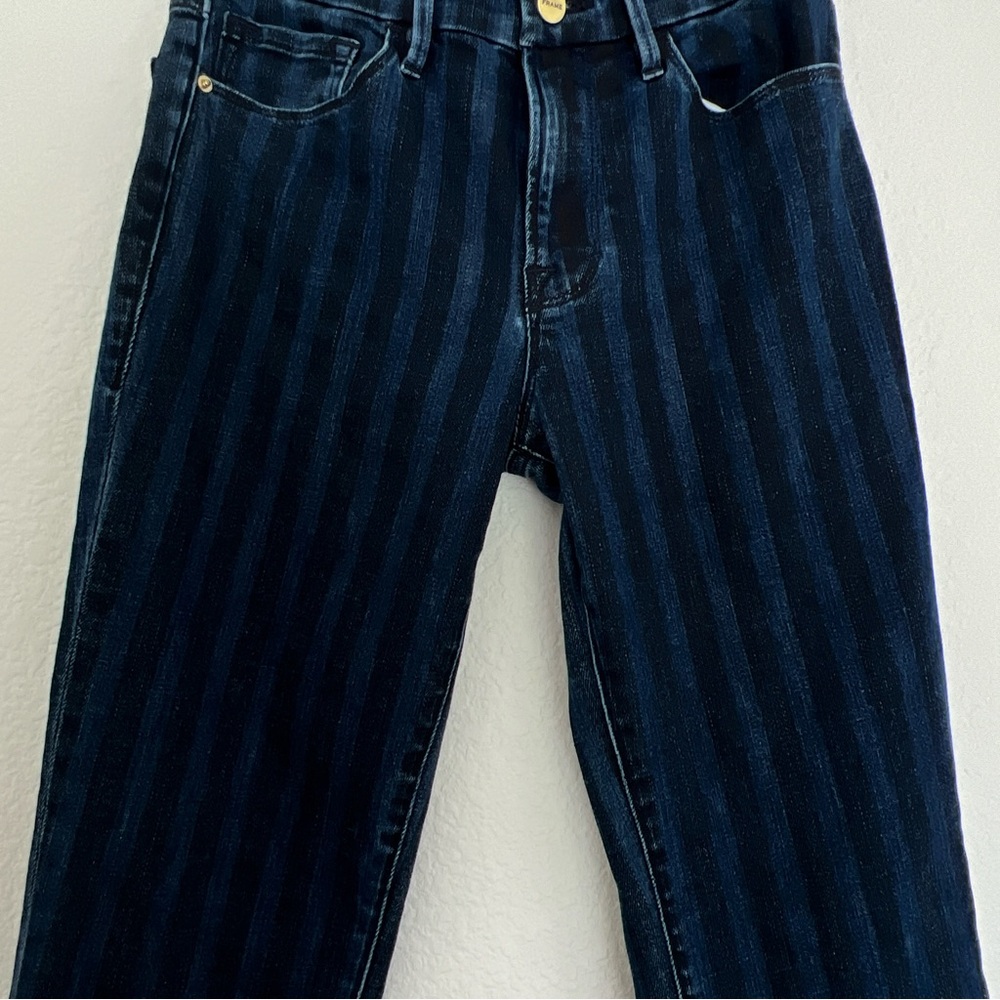 Frame Denim Habana Striped Women's Jeans Size 28 - Picture 4 of 13